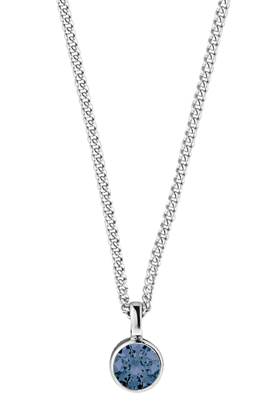 Dyrberg/Kern Jemma Sølv Halskæde med Swarovski Krystal