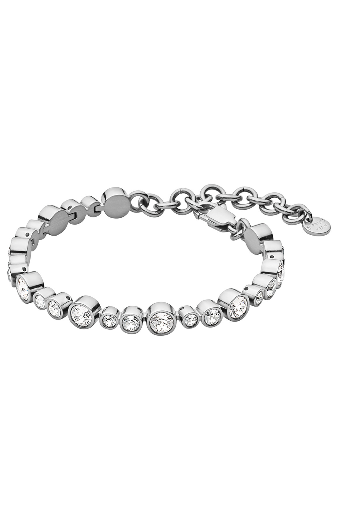 Dyrberg/Kern Teresia Sølv Armbånd med Swarovski Krystaller