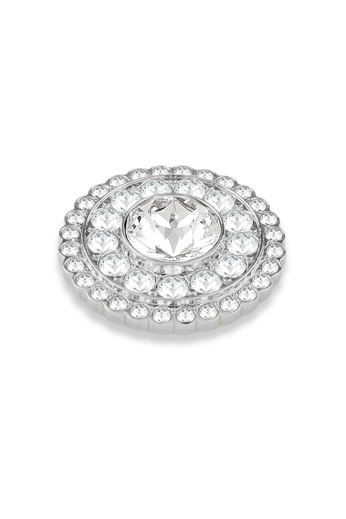 Dyrberg/Kern Sølv Topping med Krystaller - Elegant Smykke