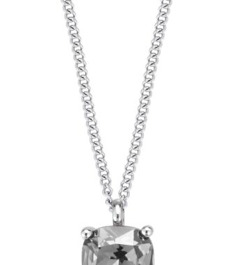 Dyrberg/Kern Manny Sølv Halskæde med Krystalvedhæng