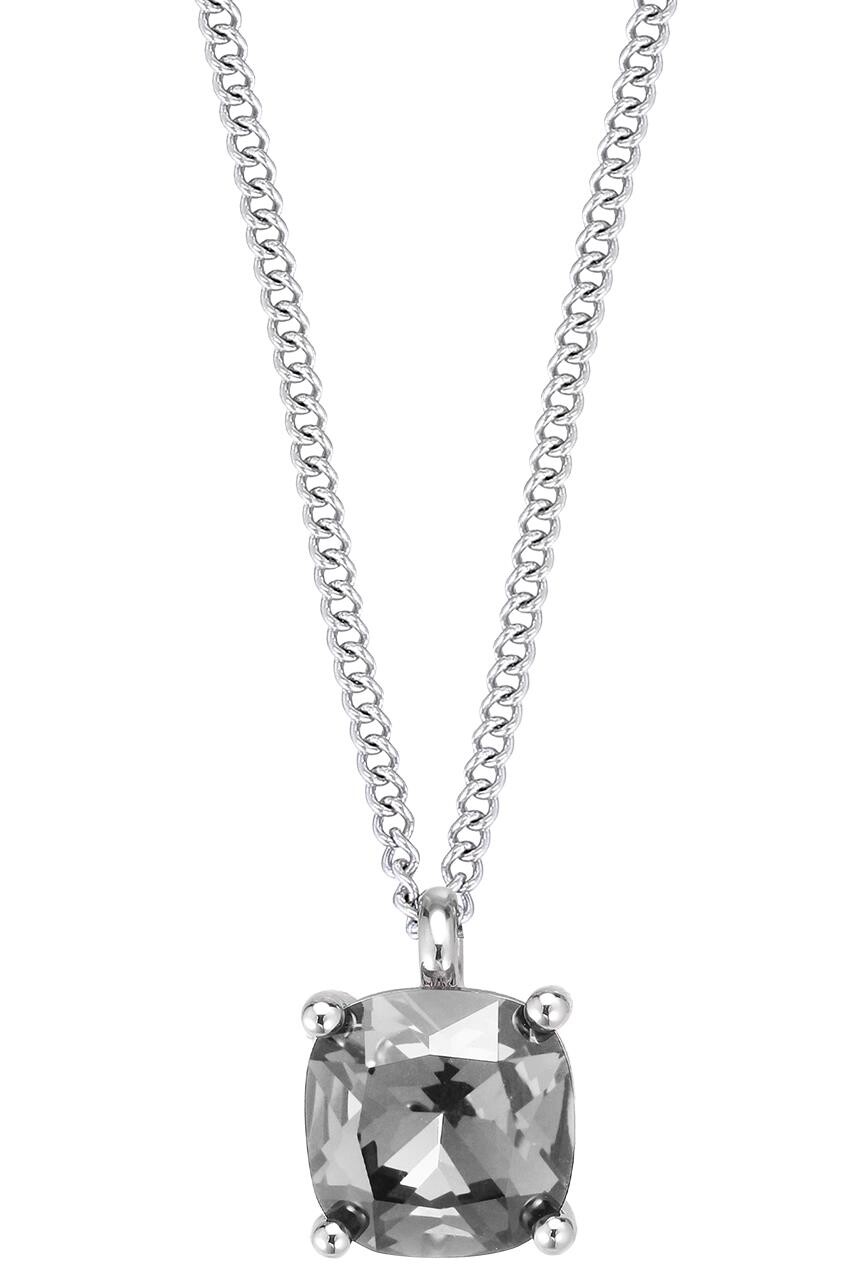 Dyrberg/Kern Manny Sølv Halskæde med Krystalvedhæng