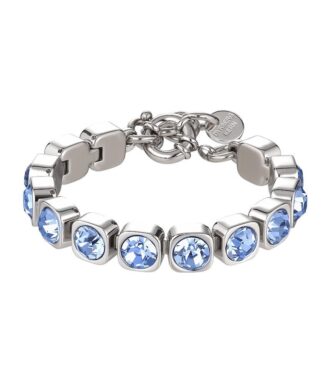 Dyrberg/Kern Conian Sølv Armbånd med Krystaller – Glamour!