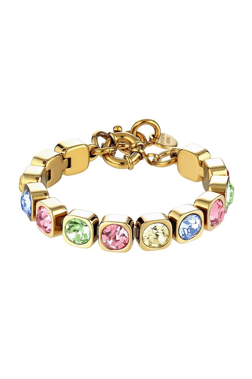 Dyrberg/Kern Conian Guld Tennisarmbånd med Krystaller