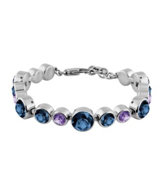 Dyrberg/Kern Calice Sølv Armbånd med Krystaller - Glamour!