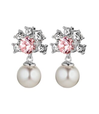 Dyrberg/Kern Veronica Sølv Øreringe med Krystaller - Elegance