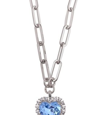 Dyrberg/Kern Simona Sølv Halskæde – Elegant Glamour Tilbud!