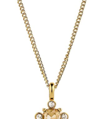 Dyrberg/Kern Rimini Halskæde med Farverige Krystaller