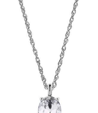 Dyrberg/Kern Barga Sølv Halskæde – Elegant Smykke Tilbud