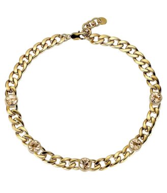 Dyrberg/Kern Angelina Guld Halskæde – Elegant Smykke