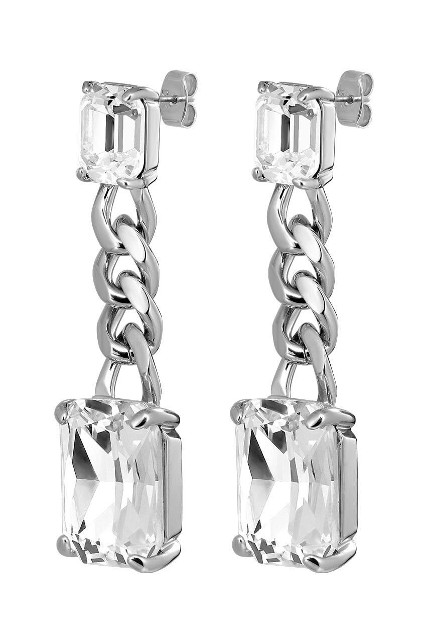 Dyrberg/Kern Calla Sølv Ørering – Art Deco Elegance