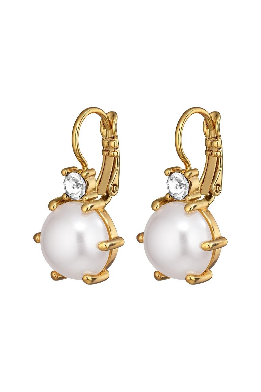 Dyrberg/Kern Begonia Sølvøreringe - Elegant Design Tilbud