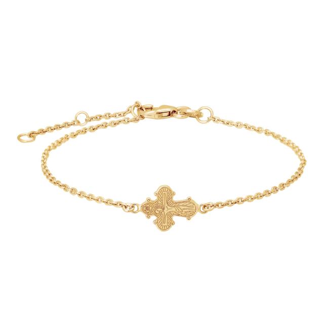 Elegant Dagmarkors armbånd i 8 karat guld - Perfekt gave!