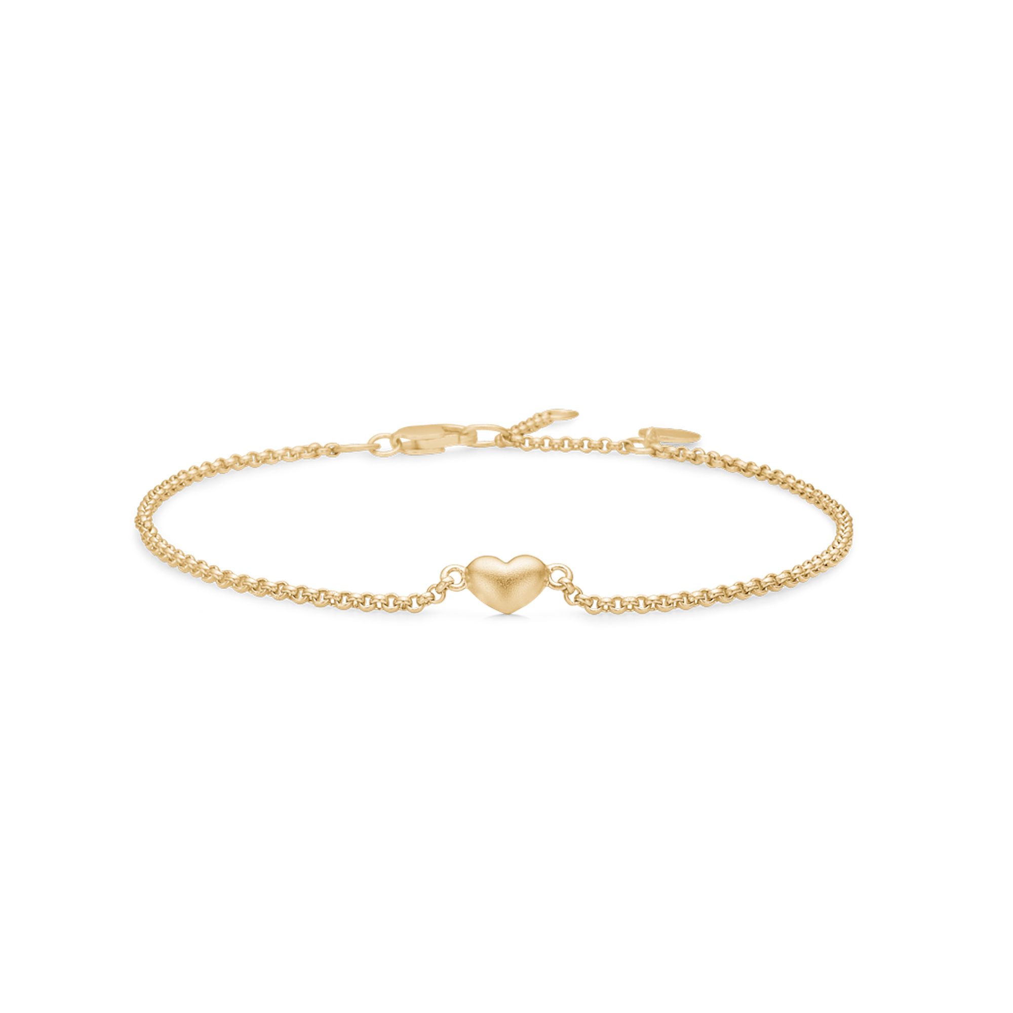 Klassisk kædearmbånd i 22 karat forgyldt sølv - Tidløs skønhed