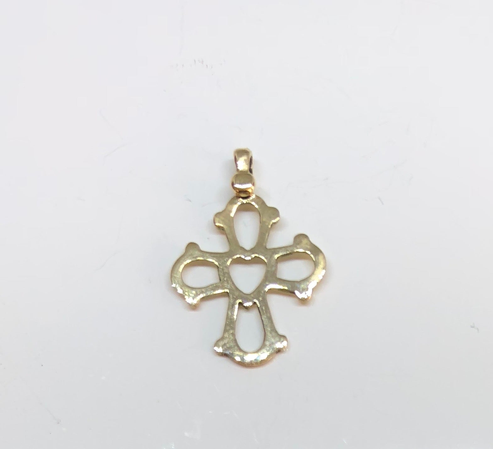 Elegant Dagmarkors i 14 Karat Guld med Hjerte