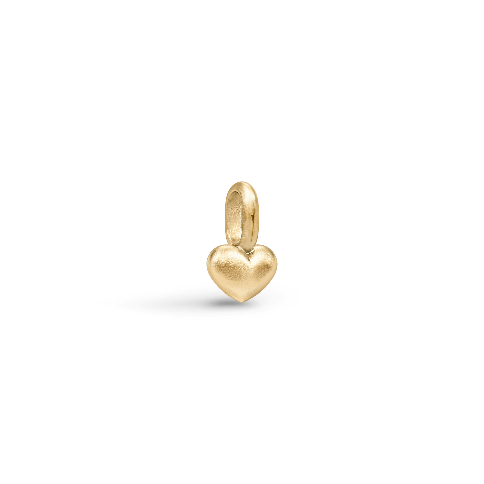 Klassisk kærlighedsvedhæng i 22 karat forgyldt sølv