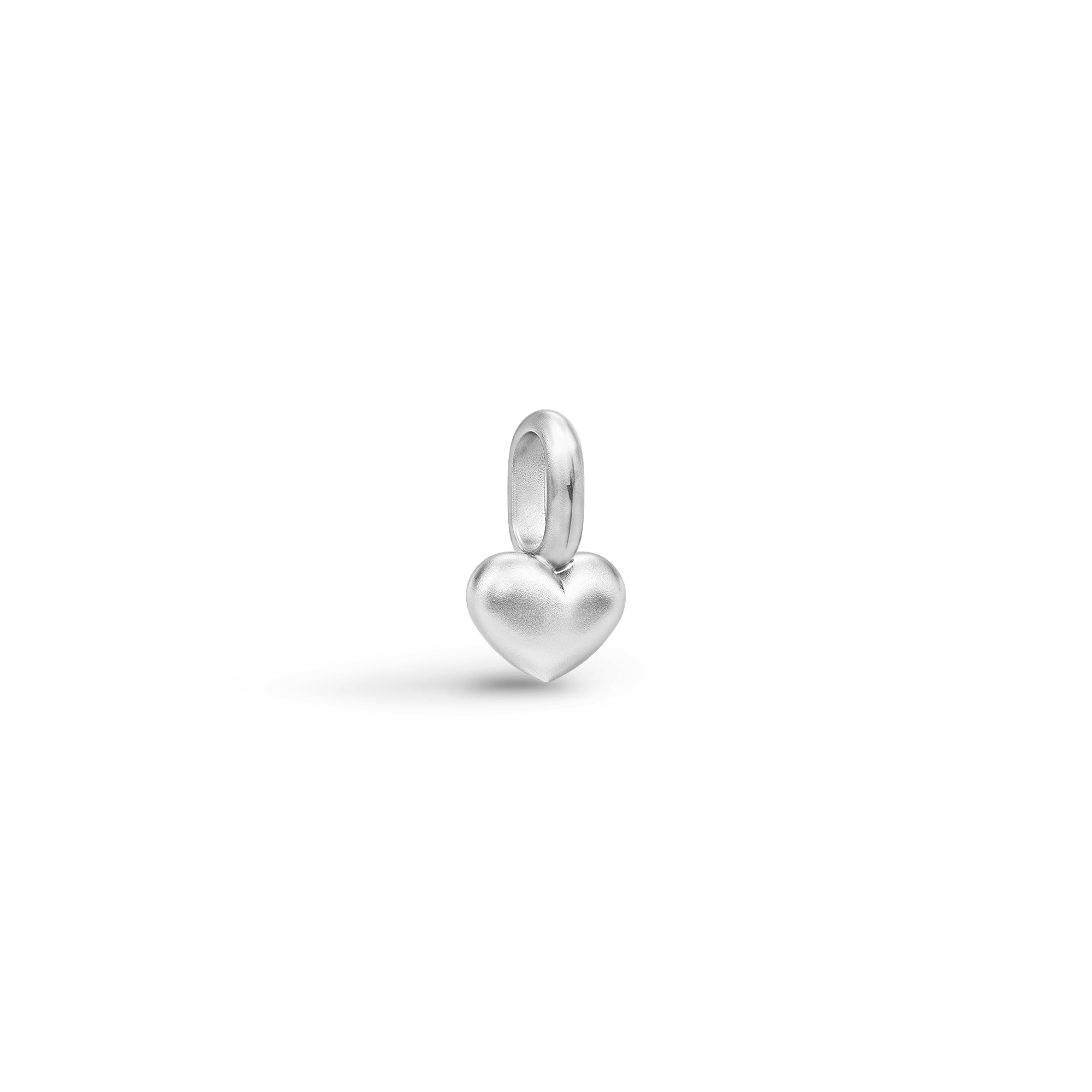 Klassisk Love Vedhæng i Satinrhodineret Sølv – Gaveidé