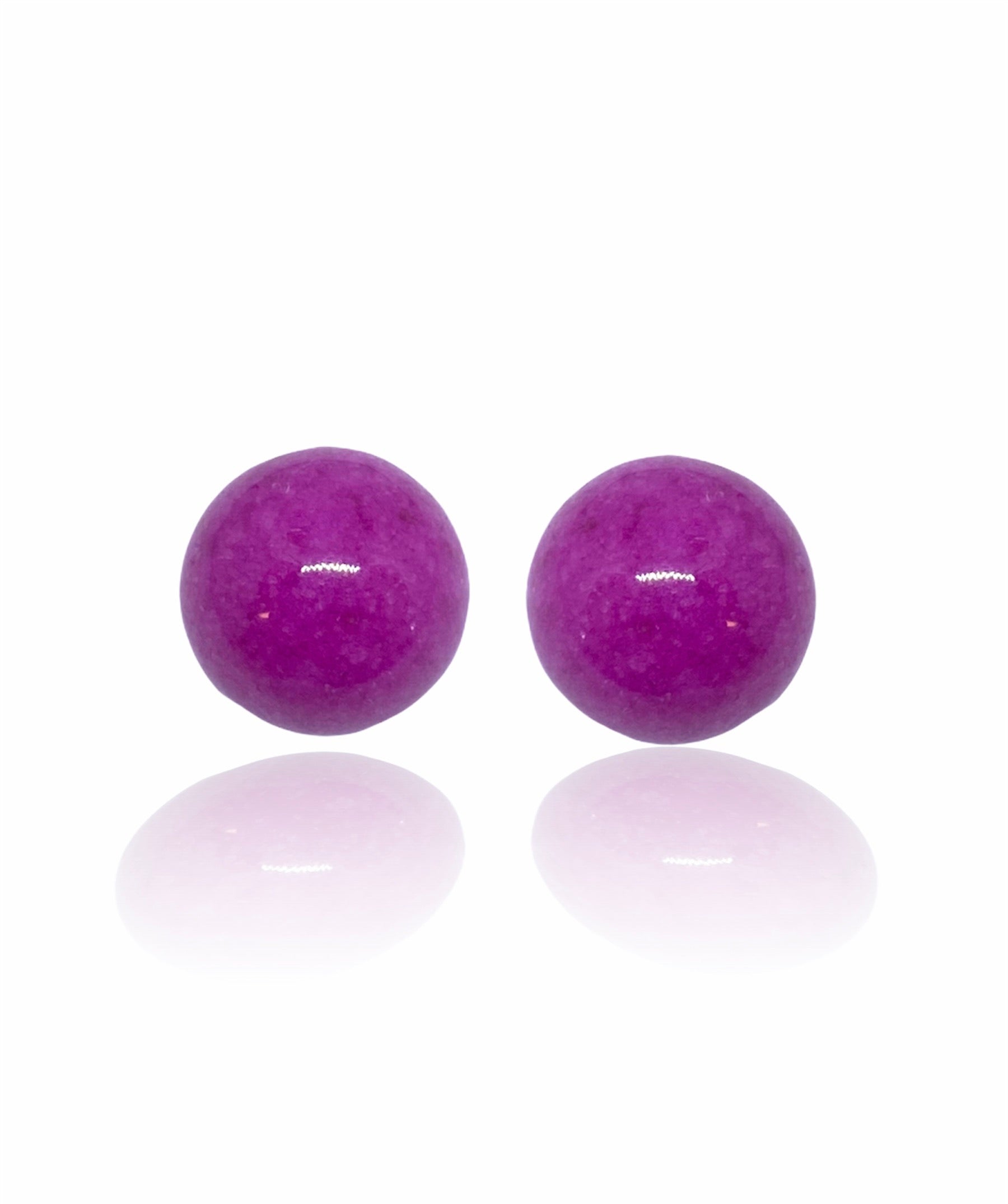 Kranz & Ziegler Outlet – Elegante pink perle ørestikker 10mm