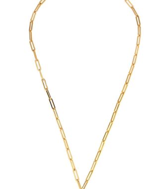 Dyrberg/Kern Octa Halskæde i Guld - Elegant Art Deco Design